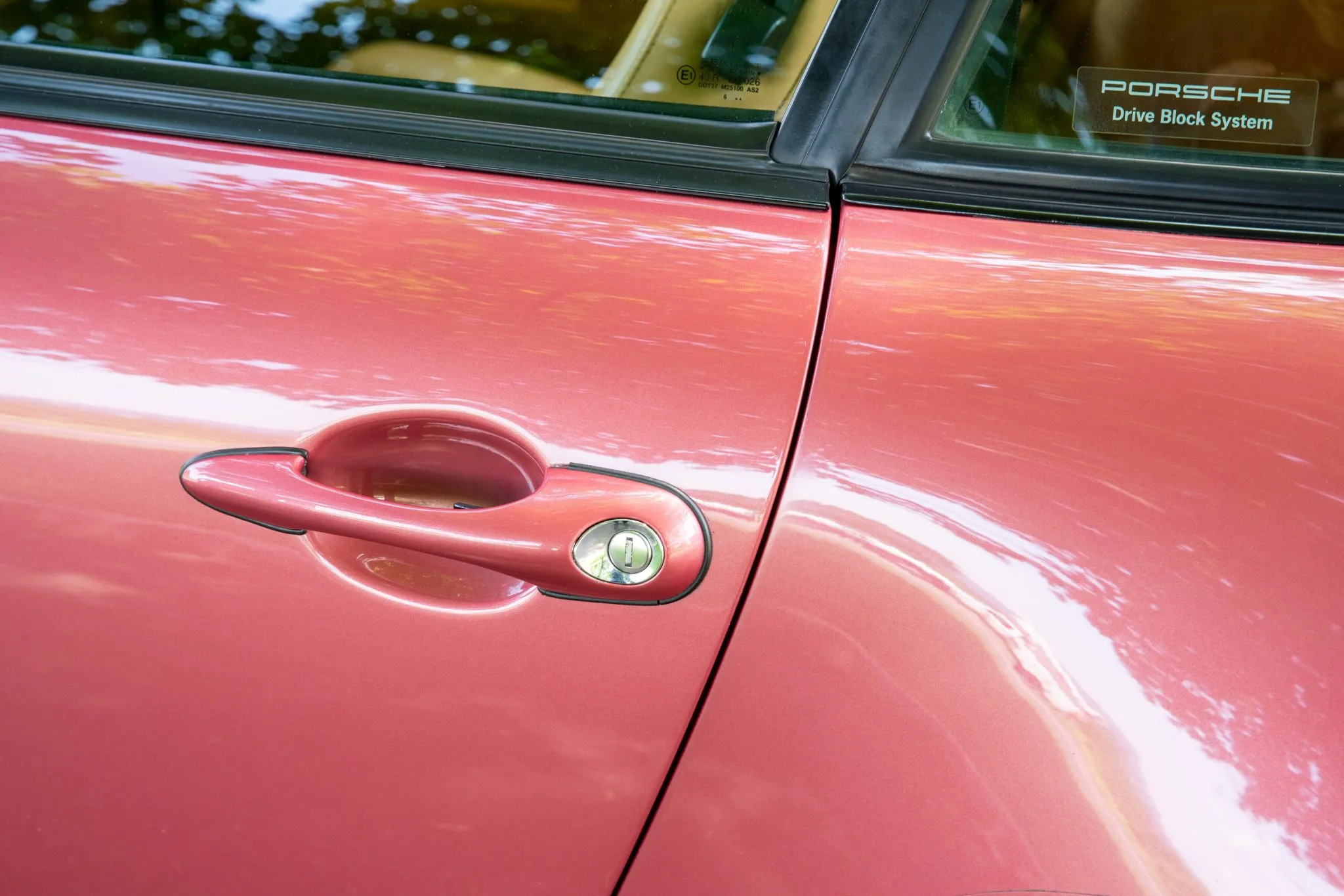 1997 Porsche 911 Carrera S in Raspberry Red Metallic