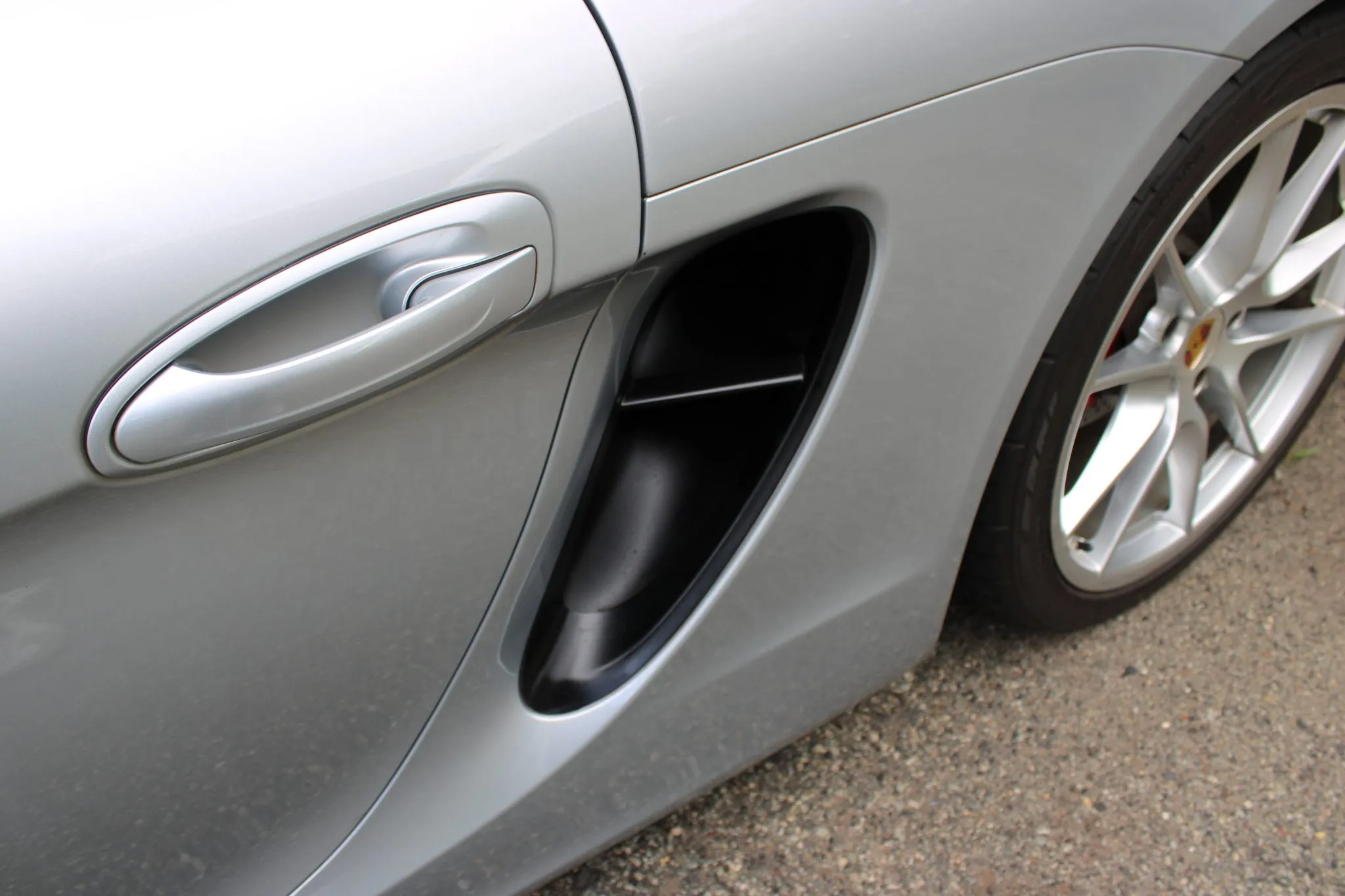 2014 Porsche Cayman S in Rhodium Silver Metallic