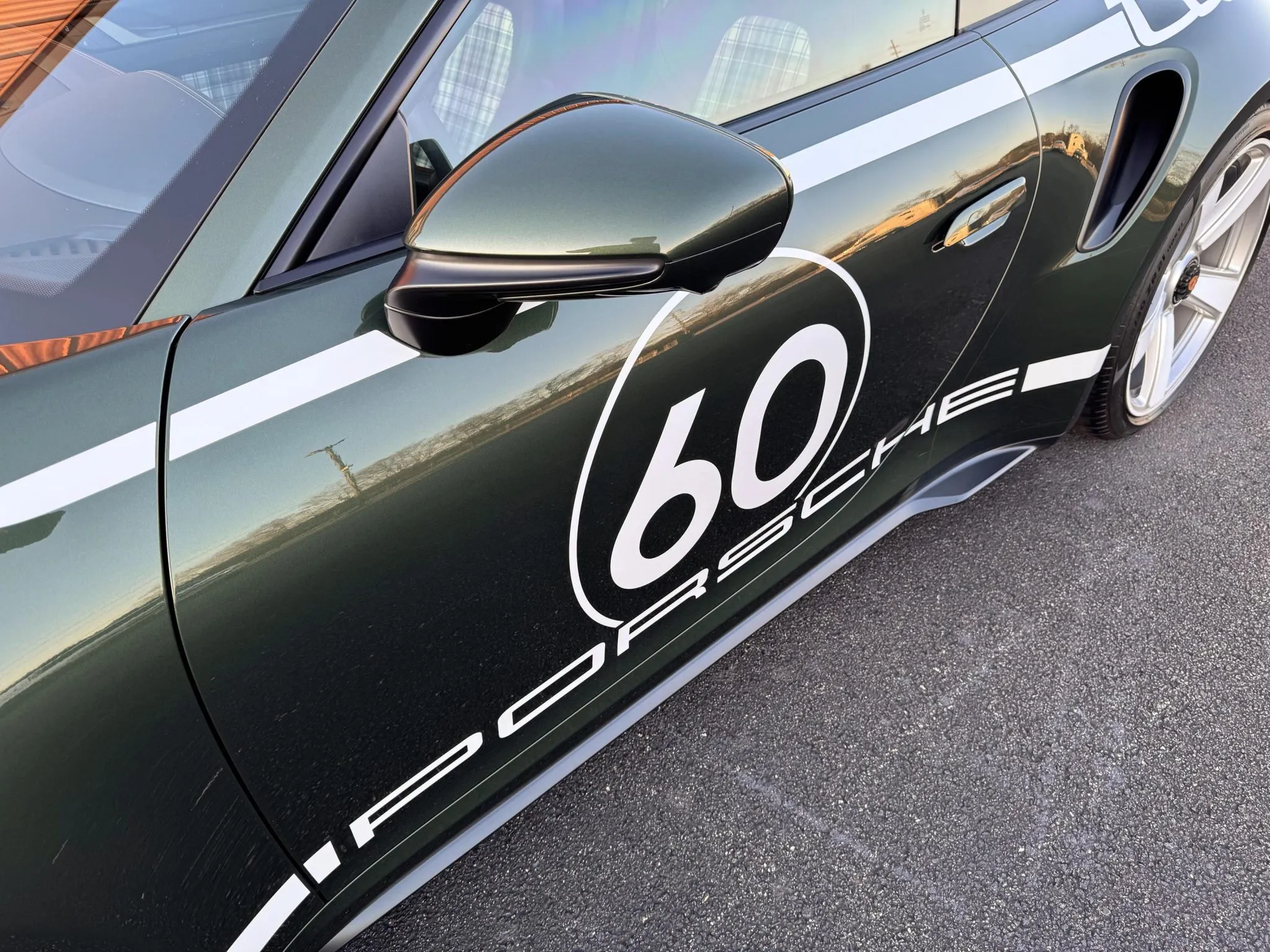 2025 Porsche 911 Turbo 50 Years in Oak Green Metallic