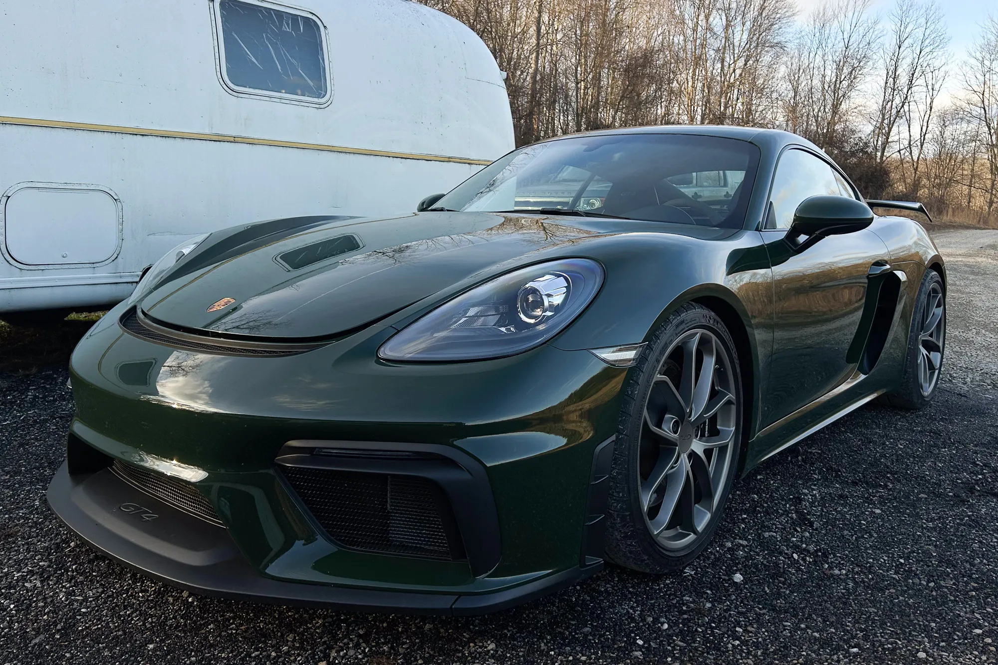 2022 Porsche 718 Cayman GT4 In Underberg Green