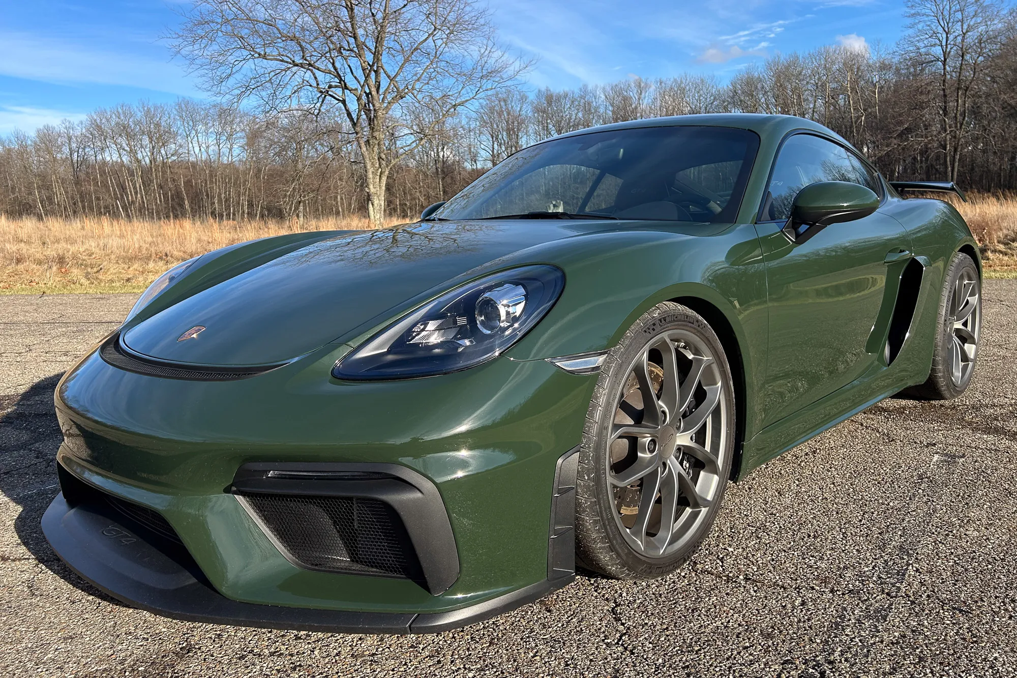 2022 Porsche 718 Cayman GT4 In Underberg Green