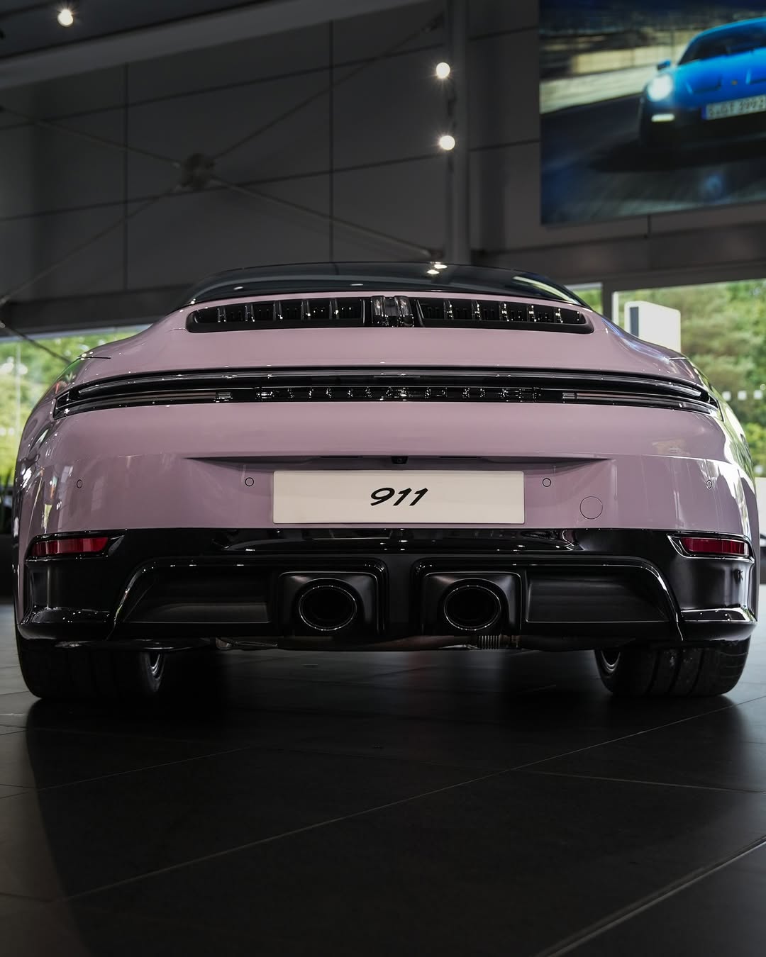 2025 Porsche 911 Targa GTS in Moon Gem