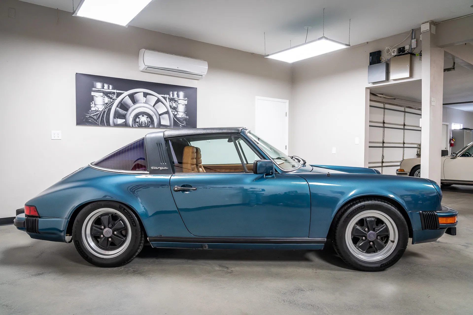 1979 Porsche 911SC Targa in Petrol Blue Metallic