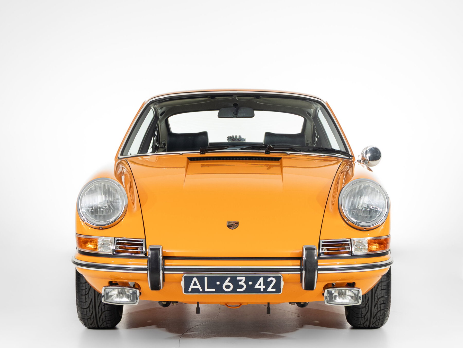 1971 Porsche 911 T In Signal Orange