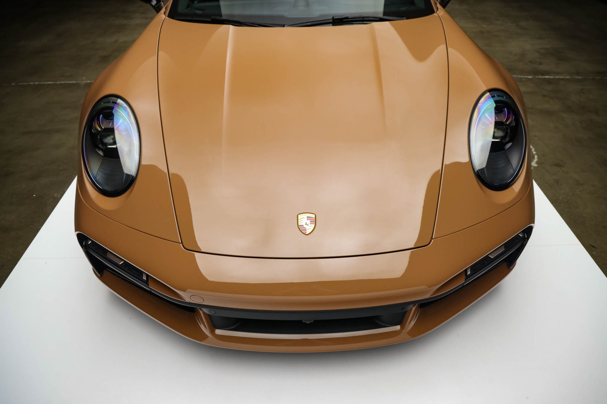 2025 Porsche 911 Turbo S Coupe In Sepia Brown