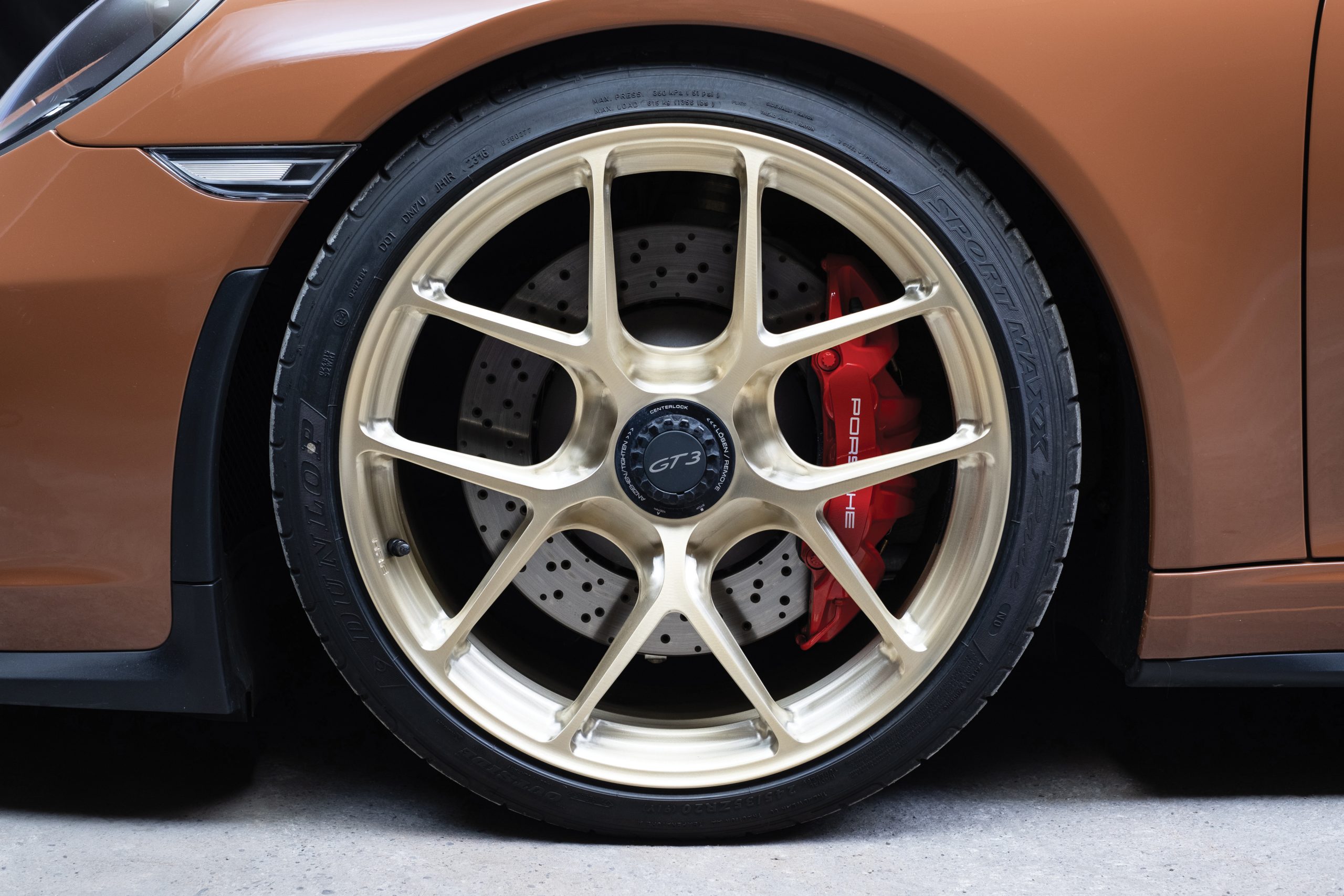 2018 Porsche 911 GT3 In Sepia Brown