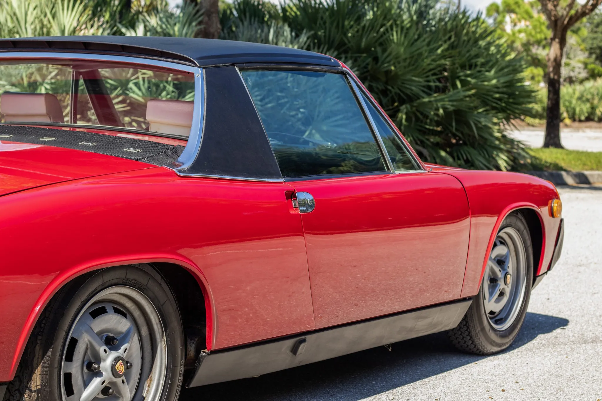 1975 Porsche 914 in Malaga Red