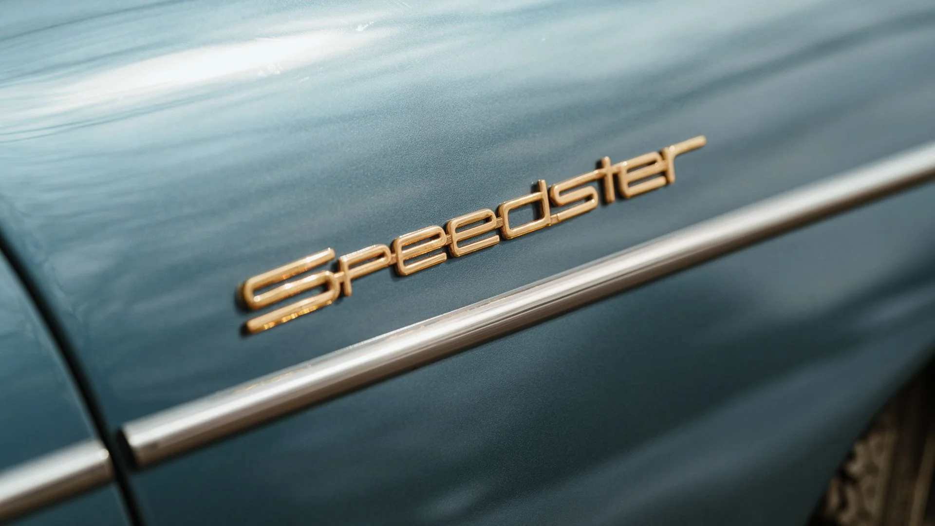  1957 Porsche 356 A 1600 Speedster in Aquamarine Blue