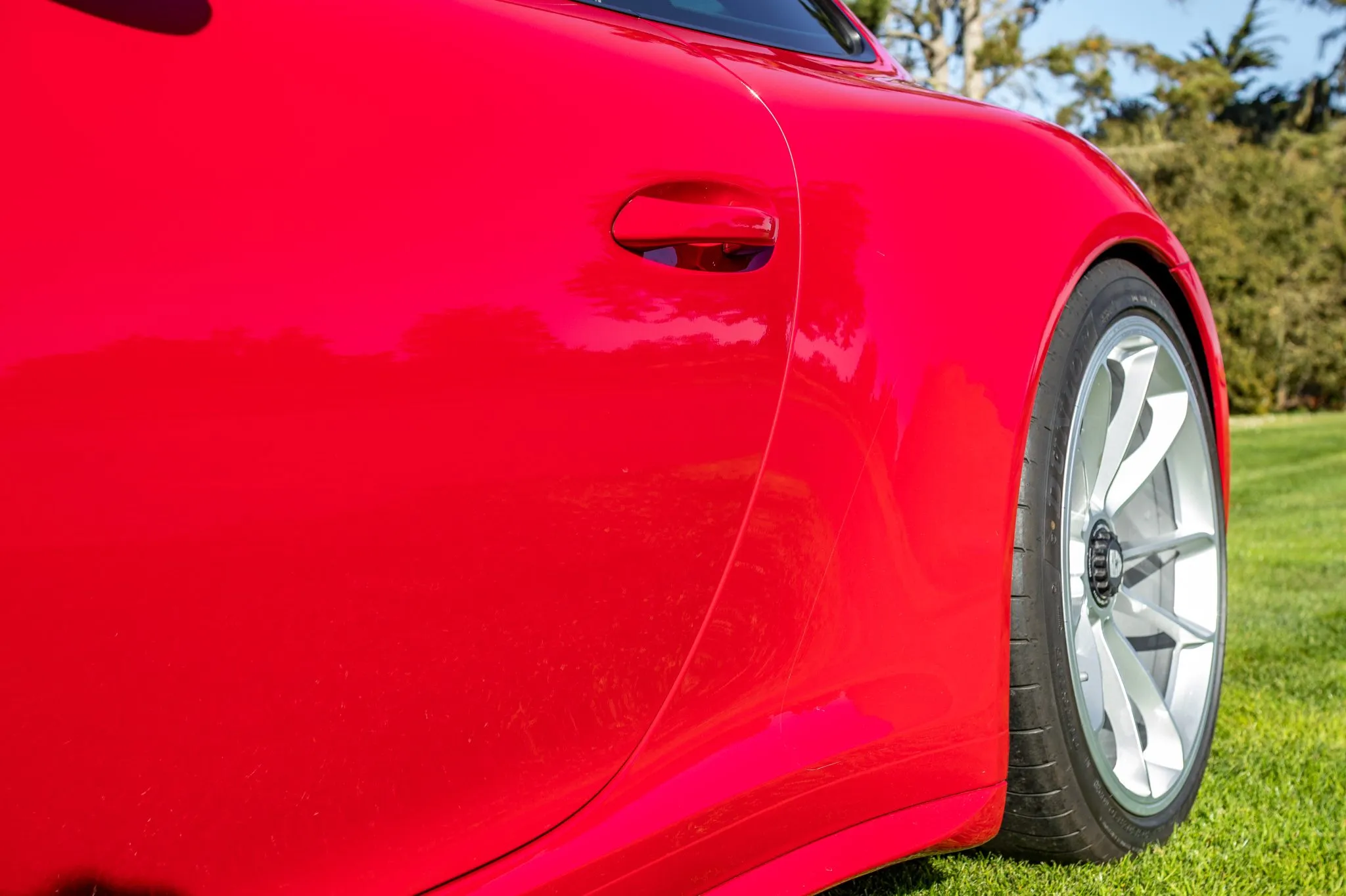  2018 Porsche 911 GT3 Touring in Carmine Red