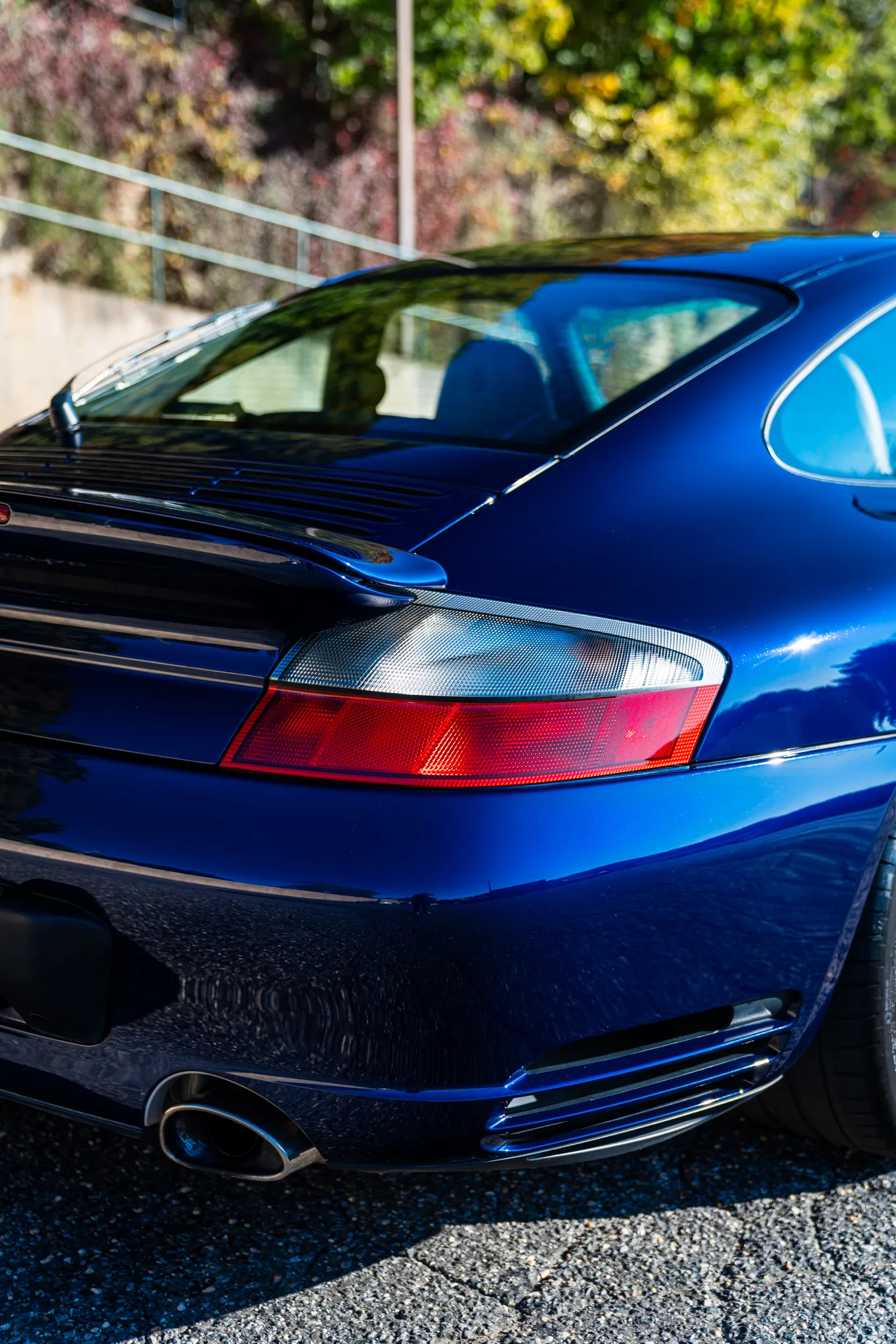 2001 Porsche 911 Turbo Coupe in Lapis Blue Metallic