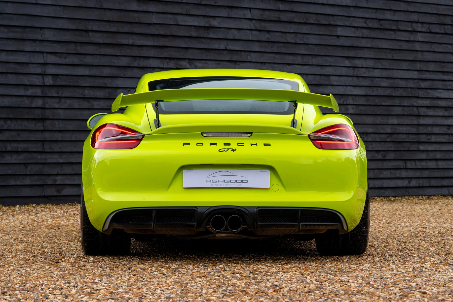 2016 Porsche Cayman GT4 in Birch Green