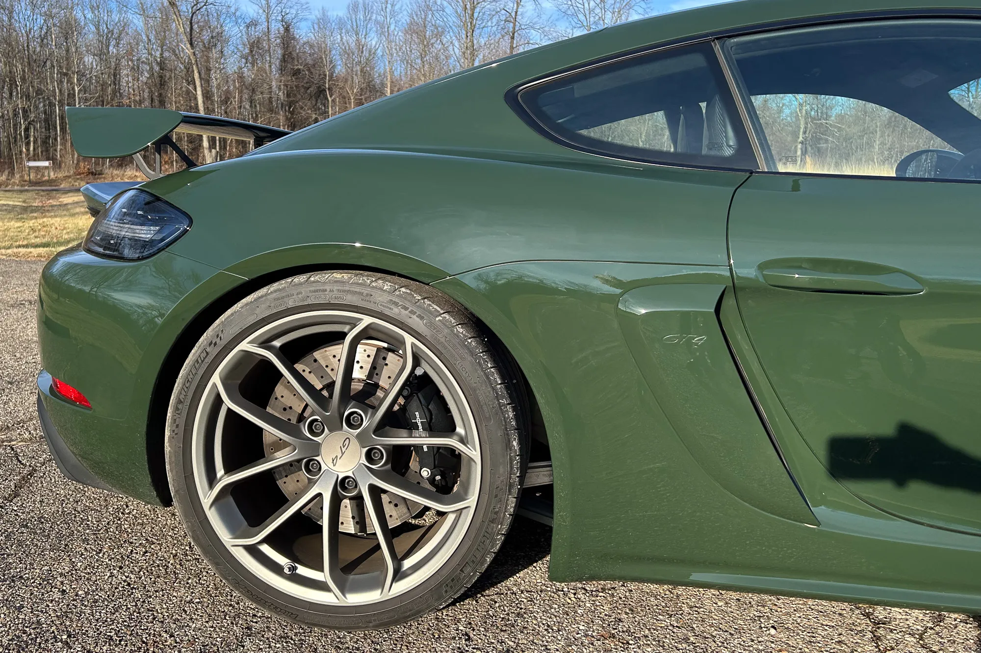 2022 Porsche 718 Cayman GT4 In Underberg Green