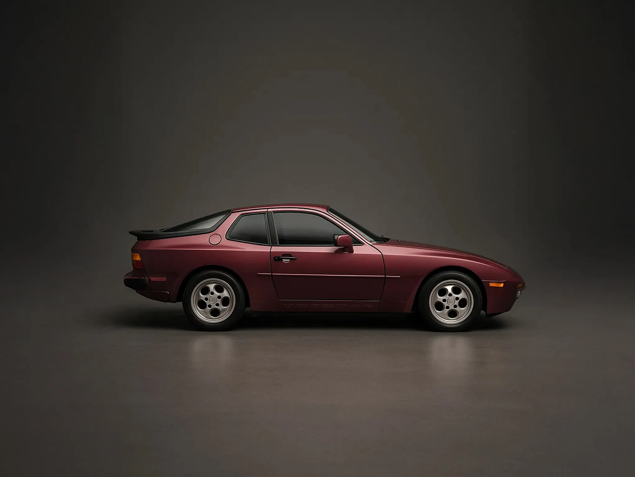 1986 Porsche 944 Turbo in Garnet Red Metallic