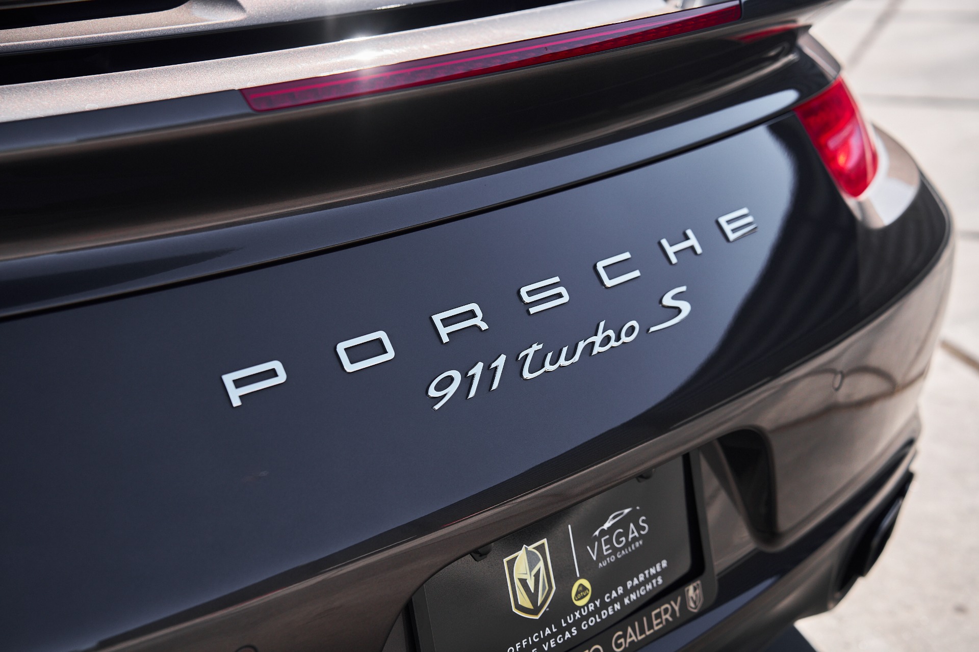 2015 Porsche 911 Turbo S in Anthracite Brown Metallic
