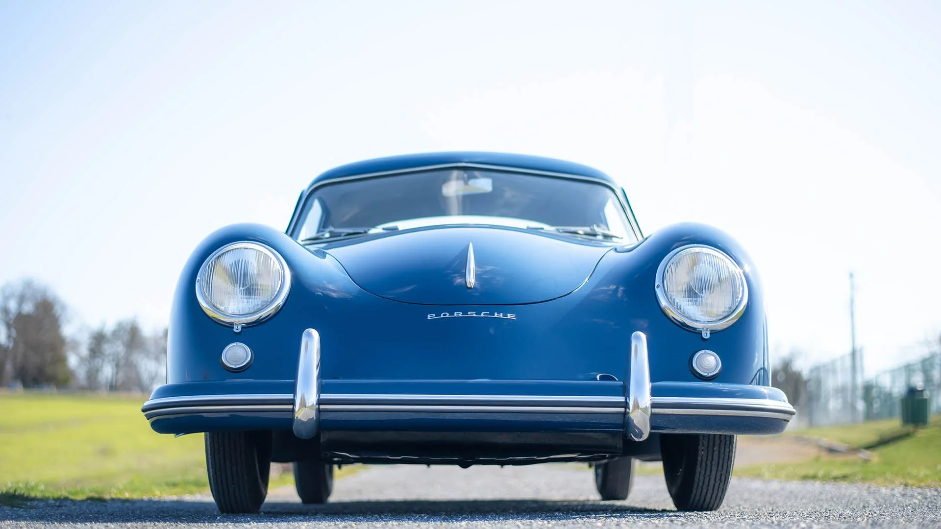 1953 Porsche 356 "Pre-A" 1500 Coupe in Azure Blue