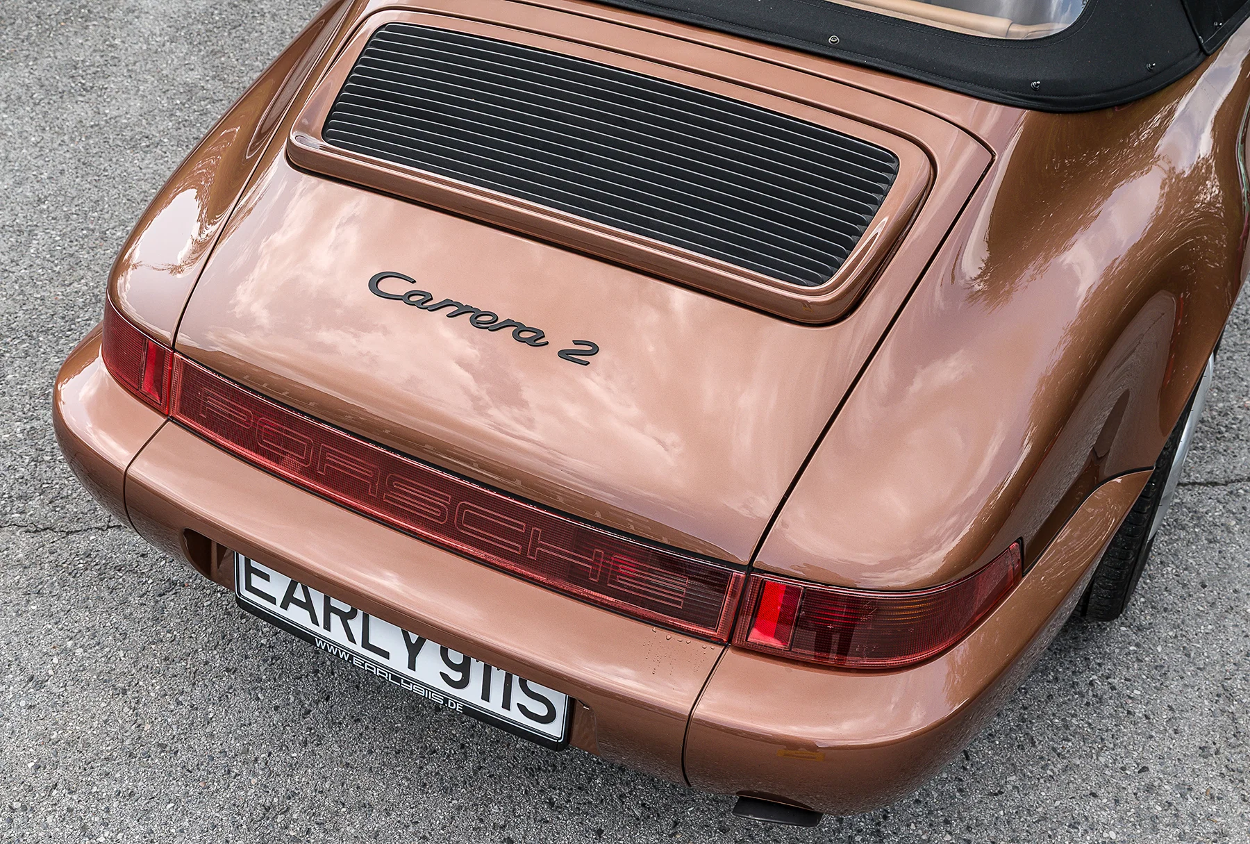 1990 Porsche 911 Carrera 2 in Cognac Brown Metallic