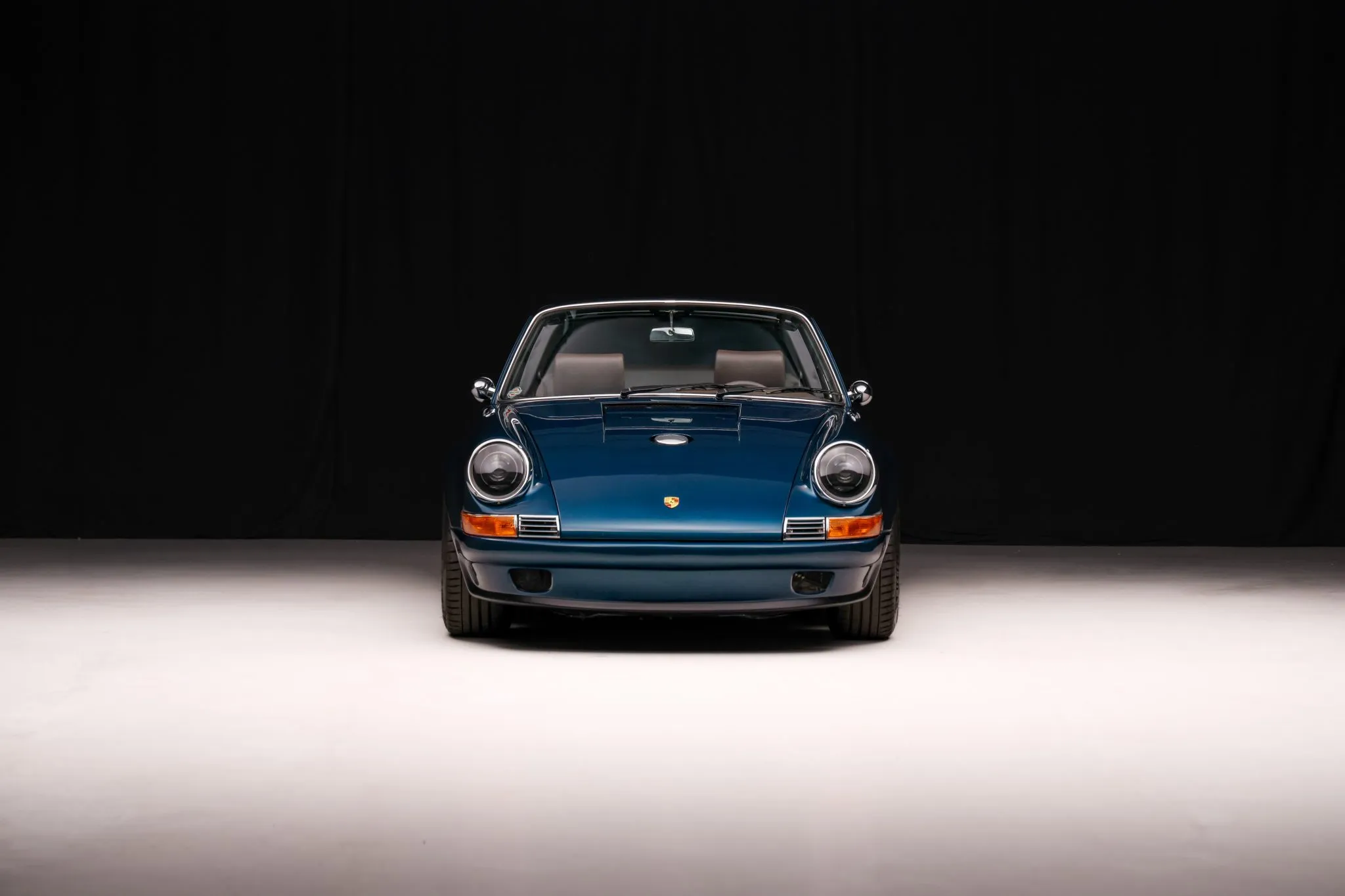 Backdated 1991 Porsche 911 Carrera 2 Targa in Amazonas Green Metallic