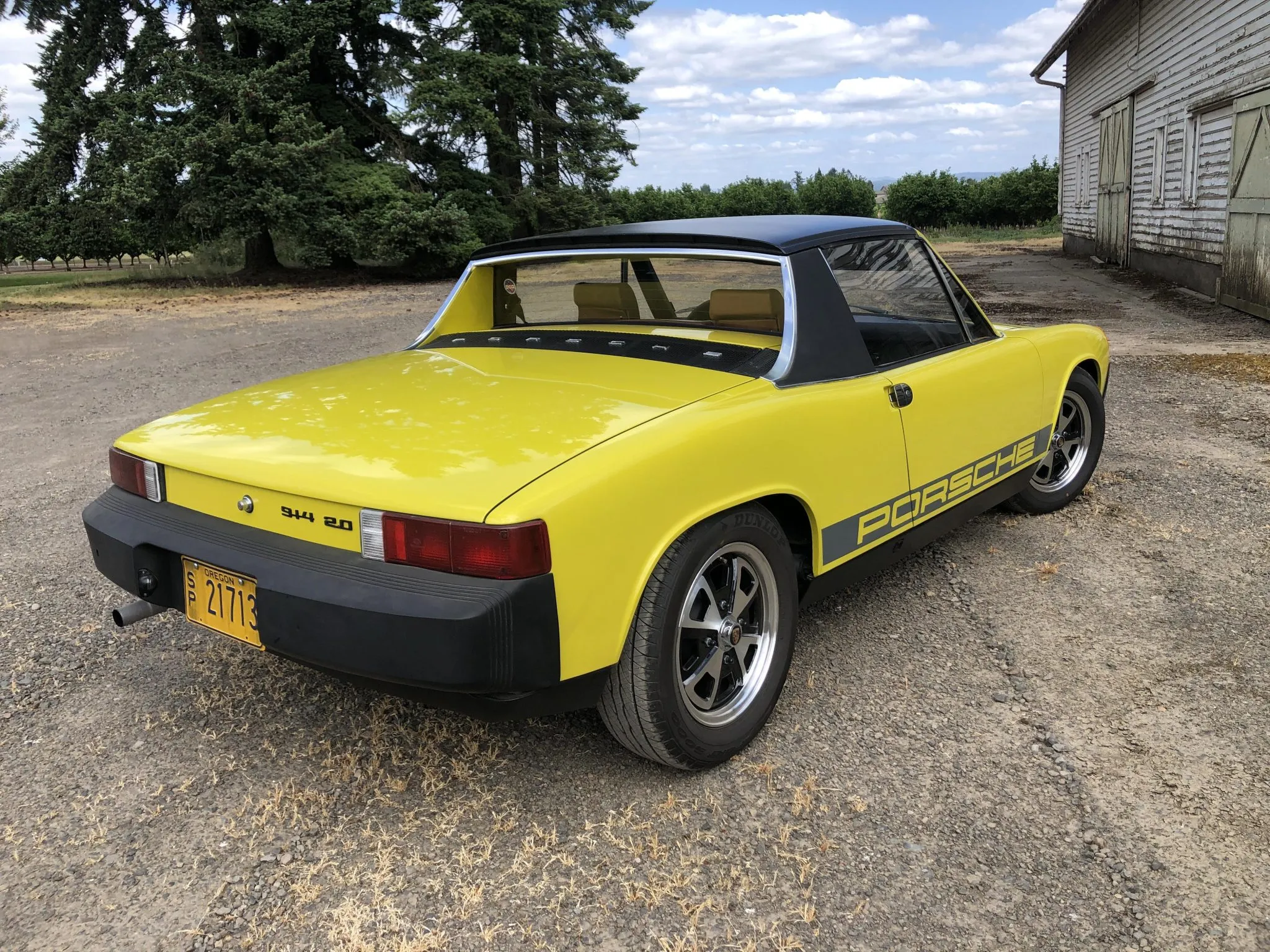 1975 Porsche 914 in Berber Yellow