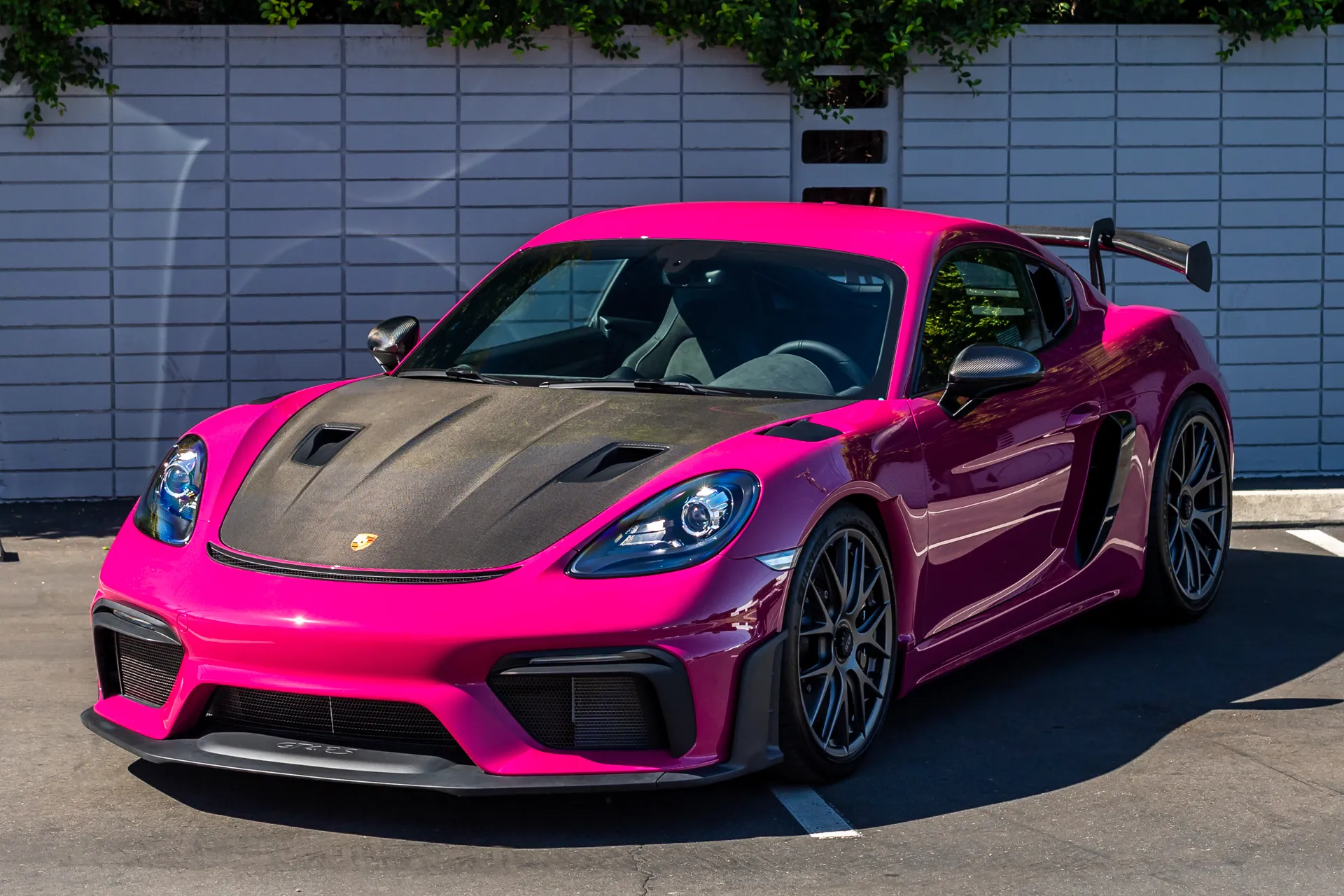 2023 Porsche 718 Cayman GT4 RS Weissach Coupe in Ruby Star