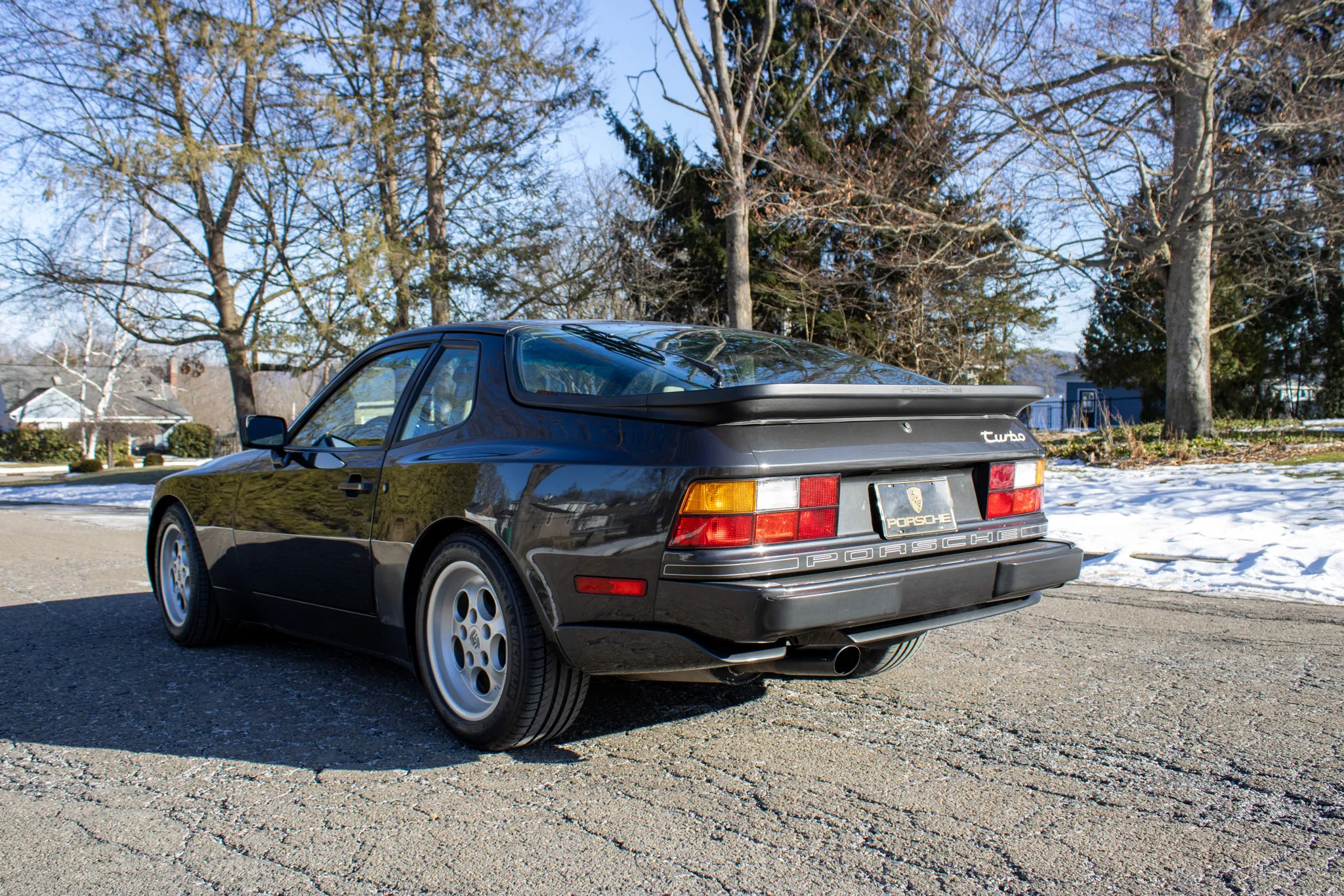 1986 Porsche 944 Turbo in Graphite Metallic