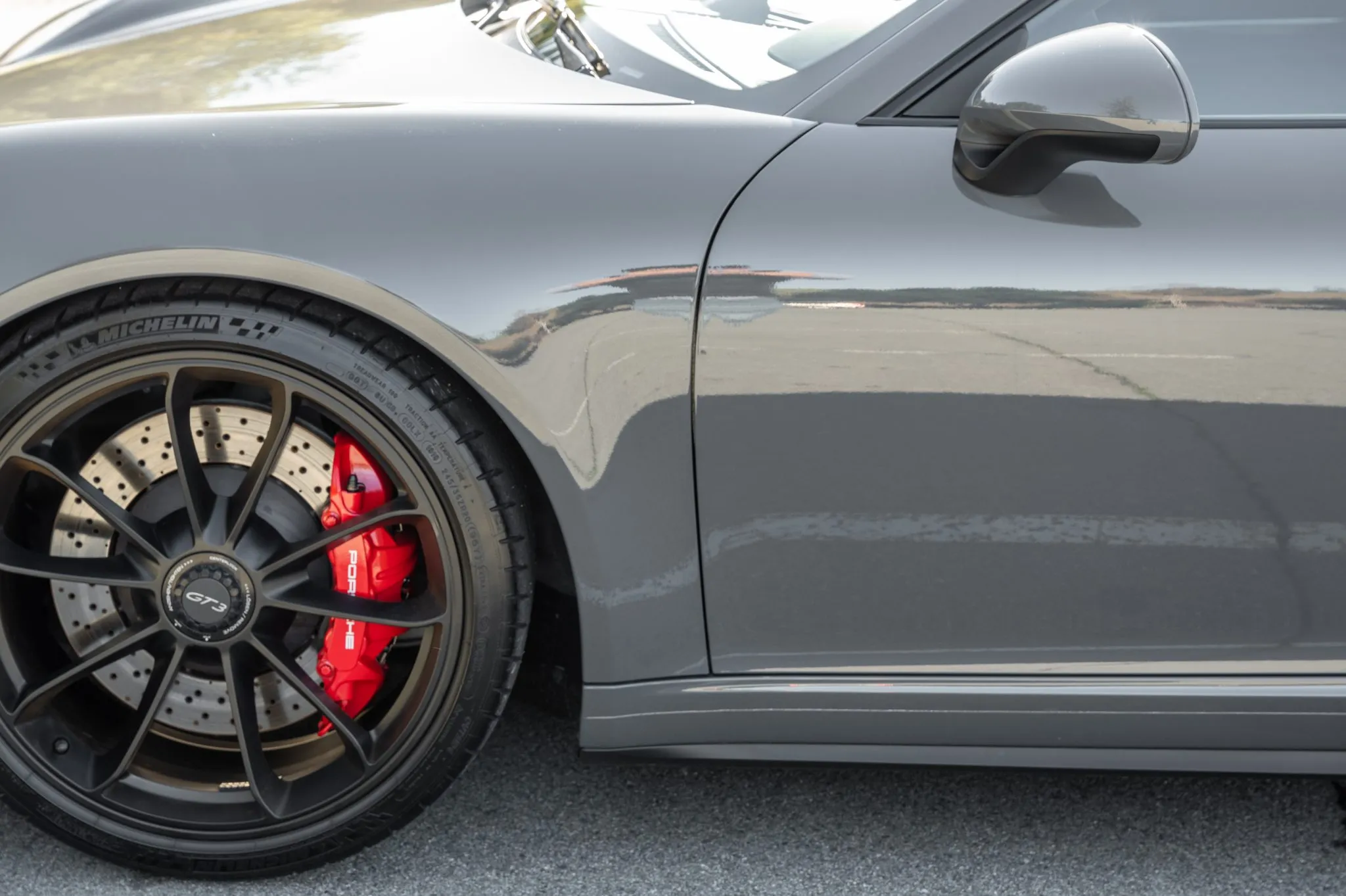 2018 Porsche 911 GT3 in Grigio Telesto Metallic