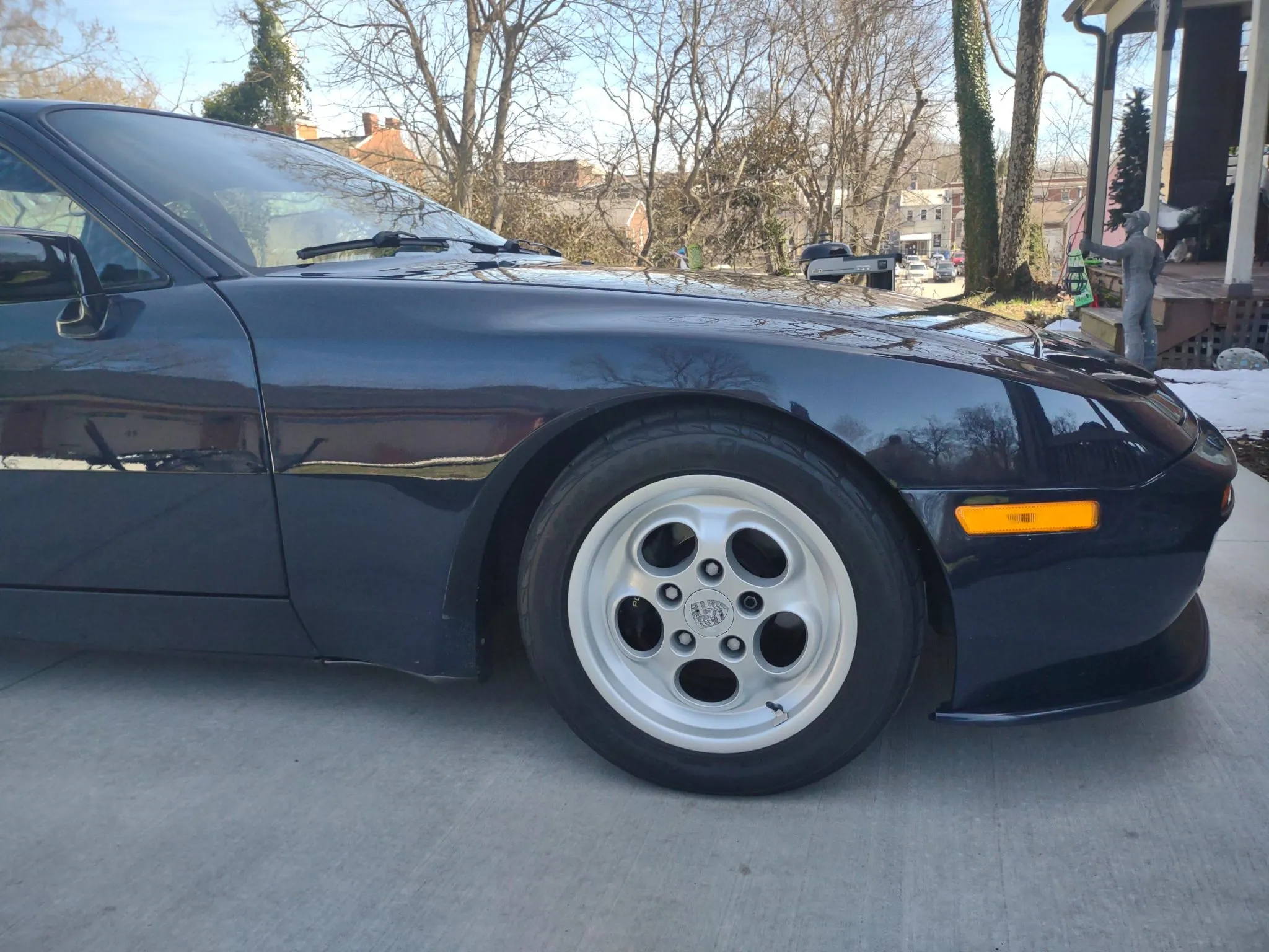 1986 Porsche 944 Turbo in Copenhagen Blue