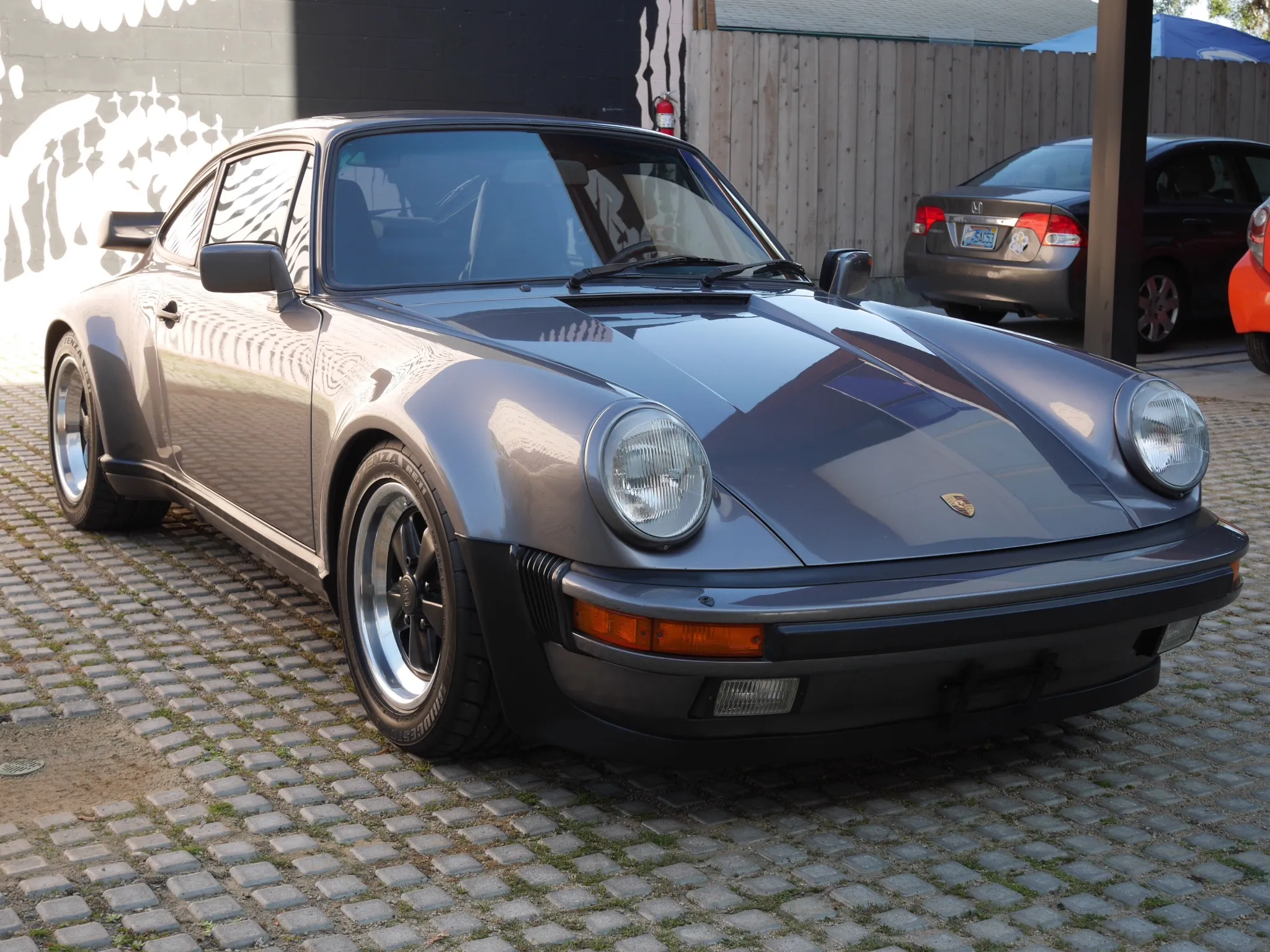 1986 Porsche 911 Turbo Coupe in Meteor Grey Metallic