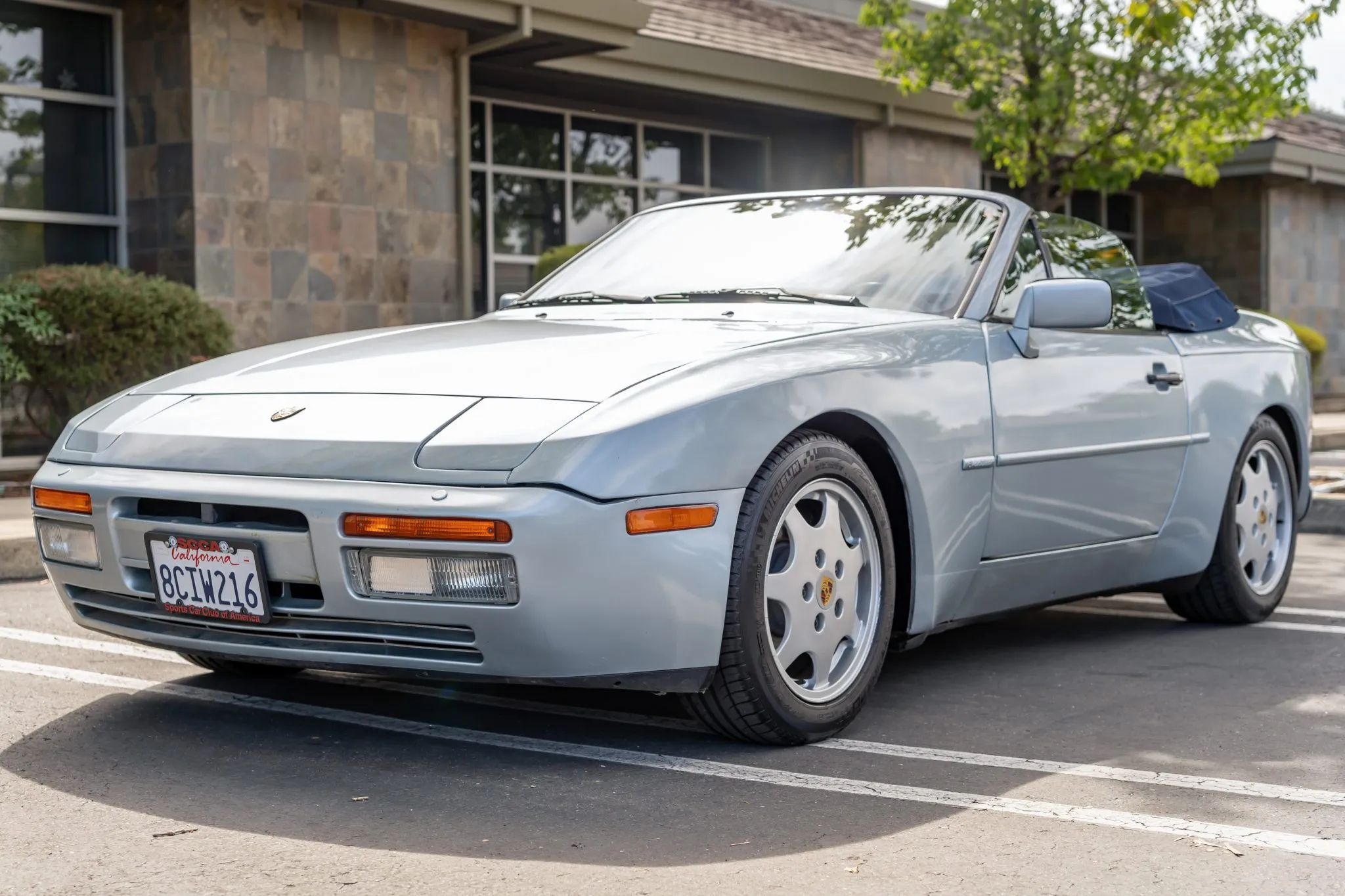 1990 Porsche 944 S2 Cabriolet in Glacier Metallic