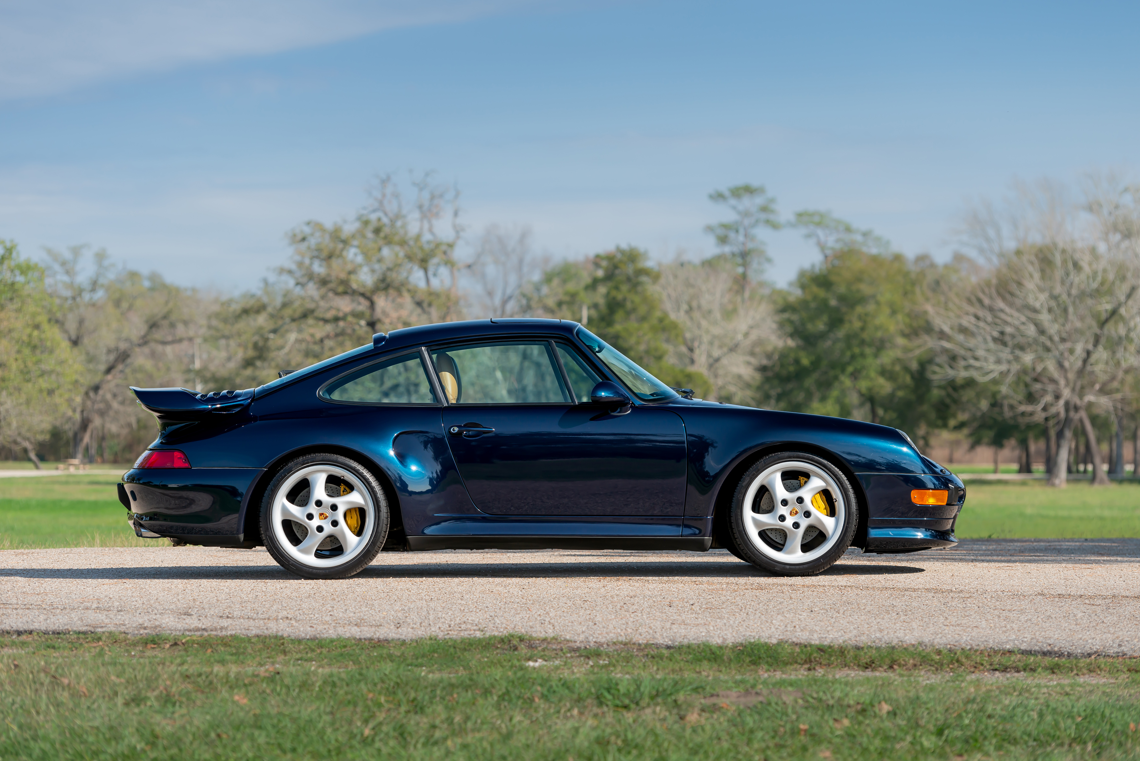 1997 Porsche 911 Turbo S in Ocean Blue Metallic
