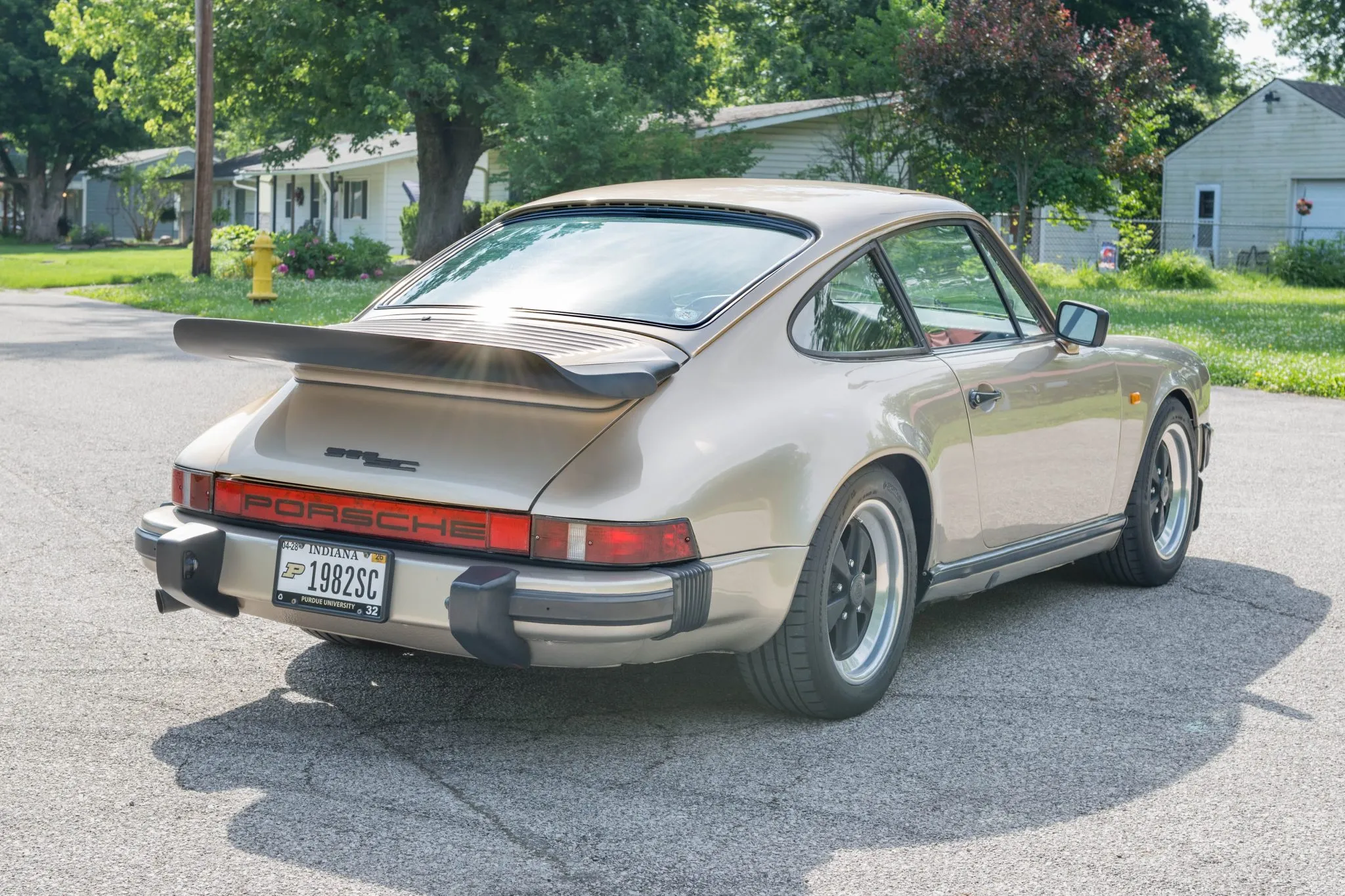 1982 Porsche 911SC Coupe in Platinum Metallic