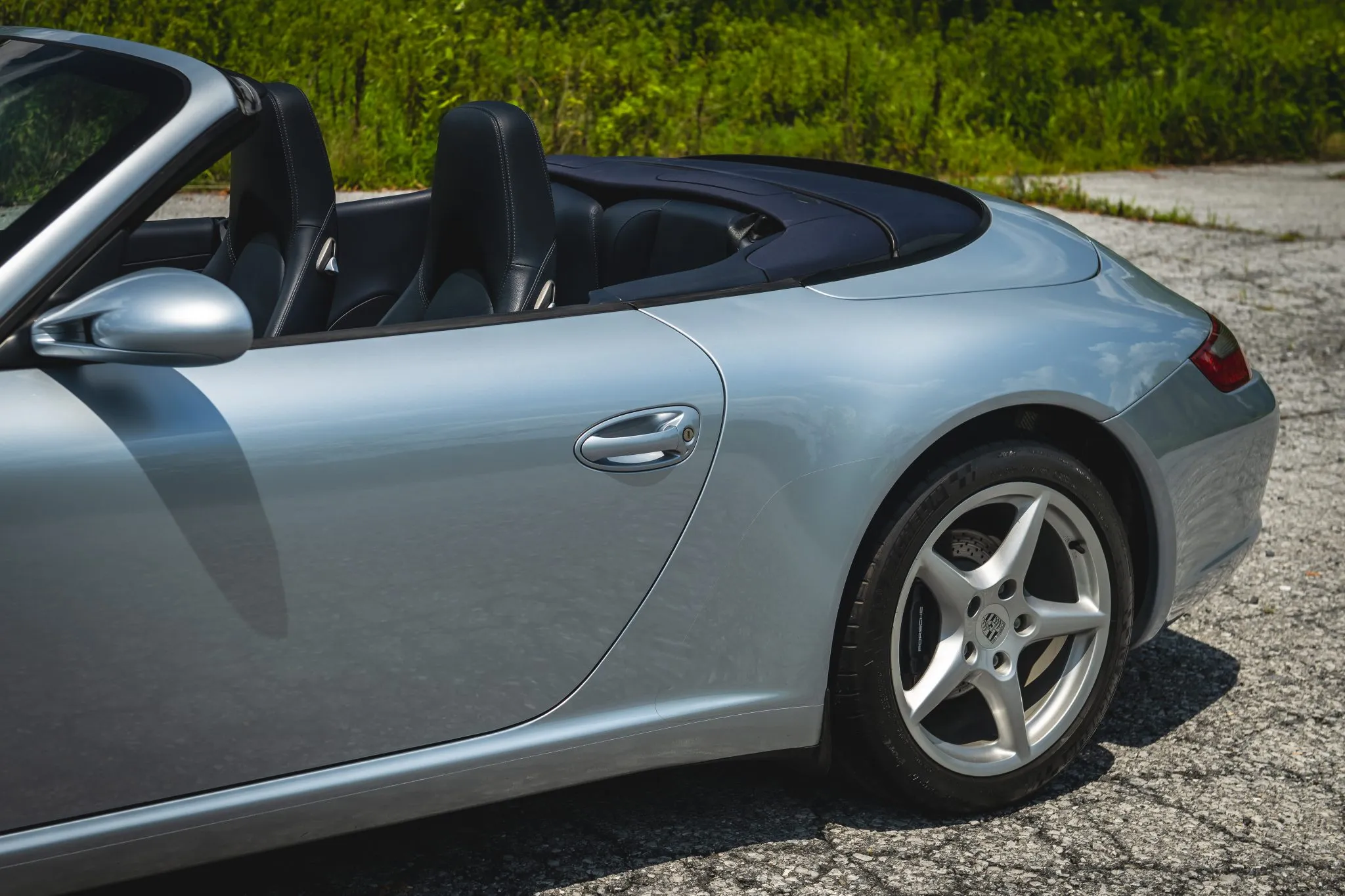 2005 Porsche 911 Carrera Cabriolet in Polar Silver Metallic