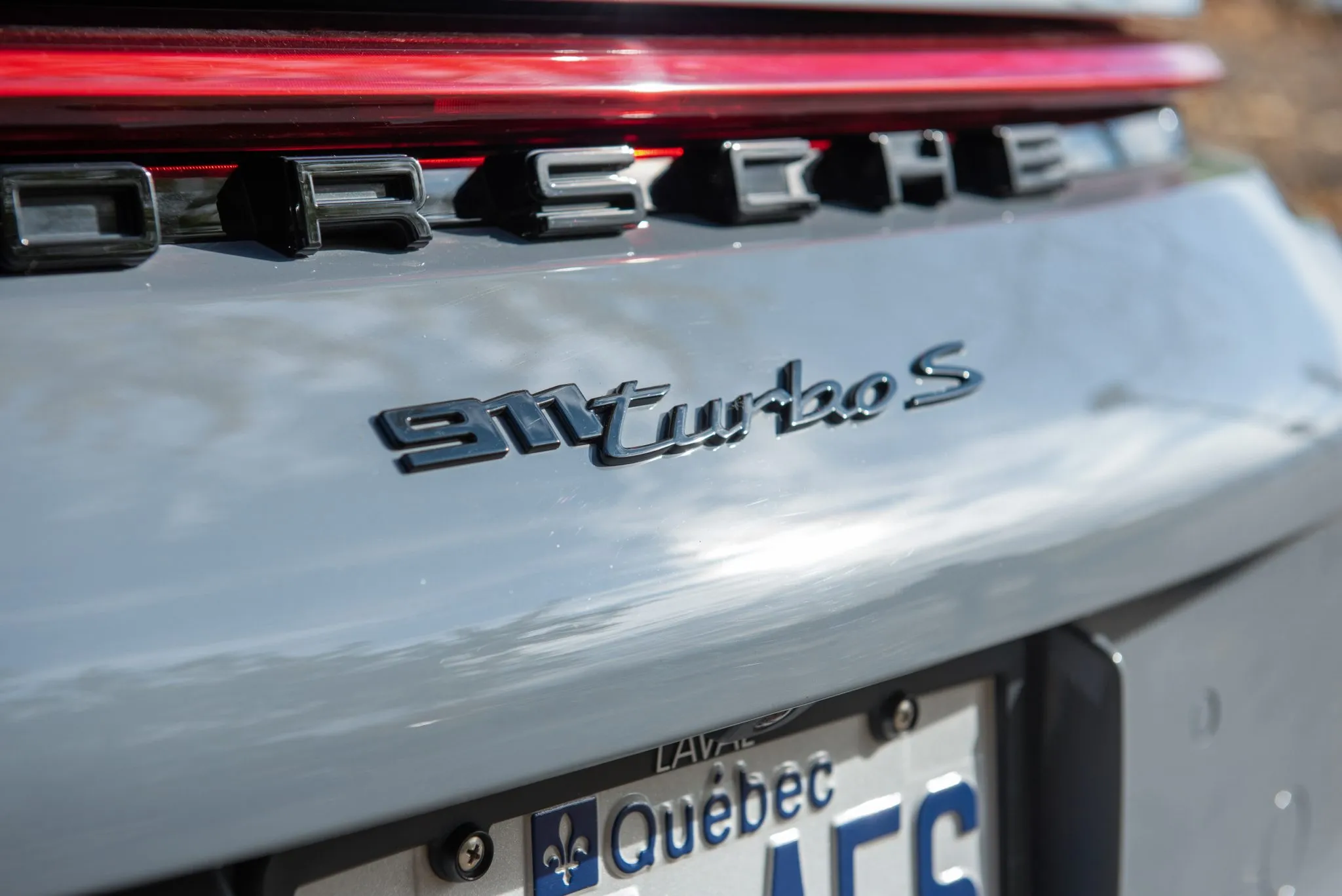 2023 Porsche 911 Turbo S Coupe in Arctic Grey