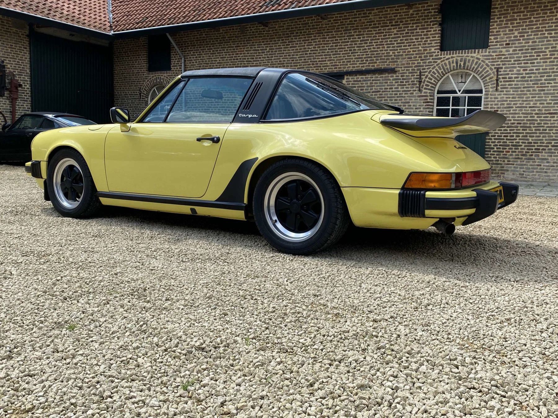 1988 Porsche 911 Targa in Lime Yellow