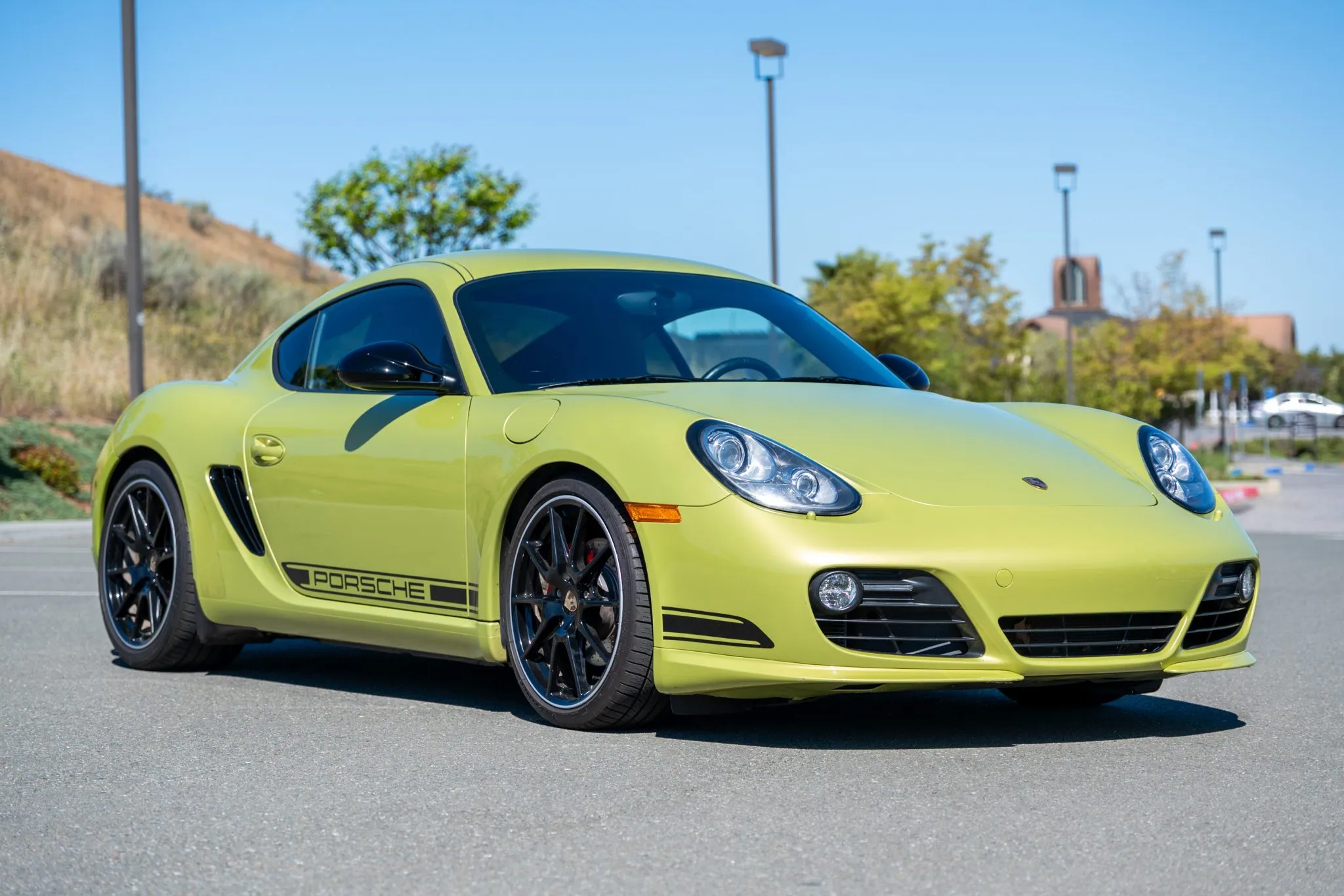 2012 Porsche Cayman R in Peridot Metallic