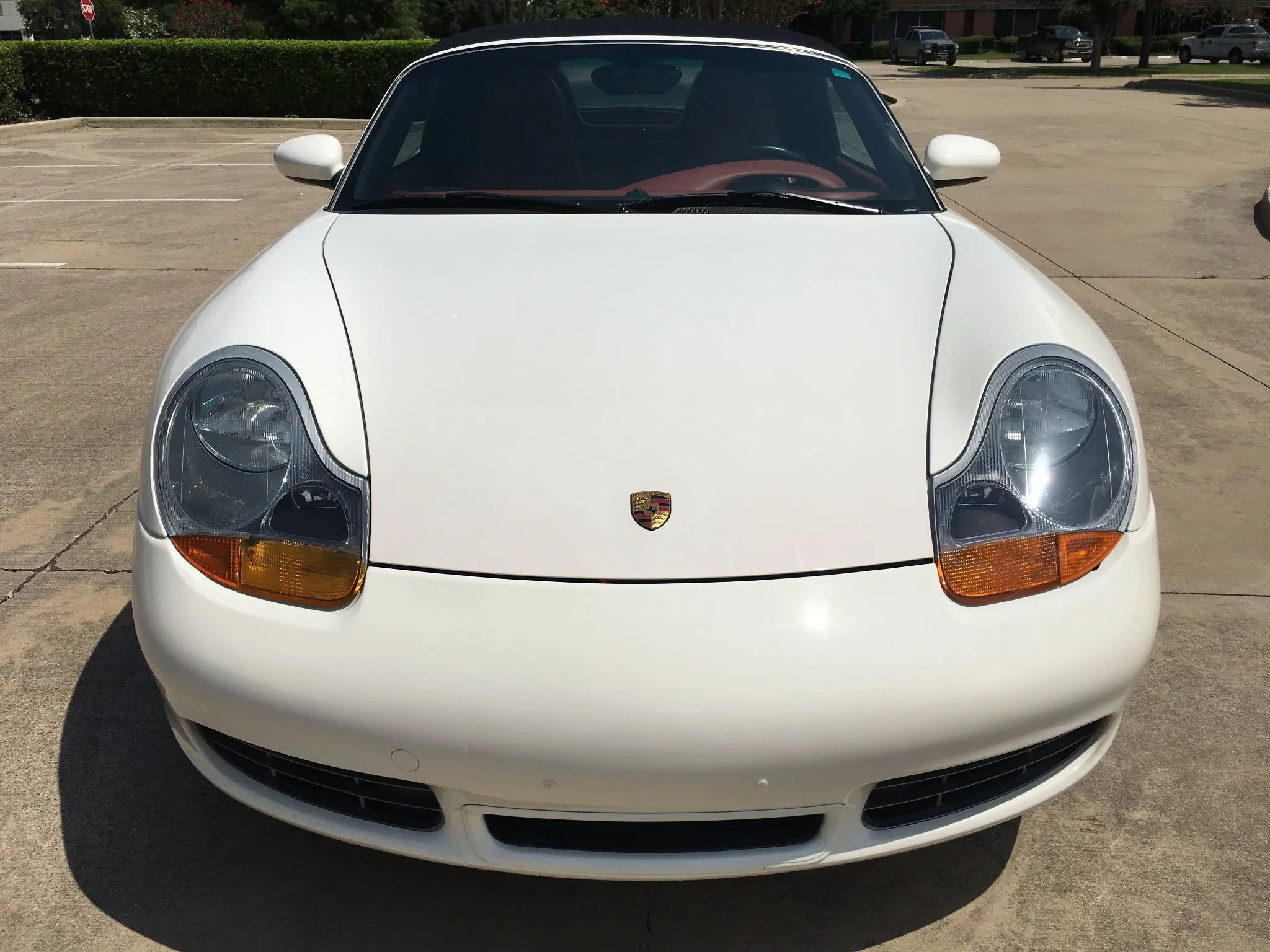 2000 Porsche Boxster S in Biarritz White