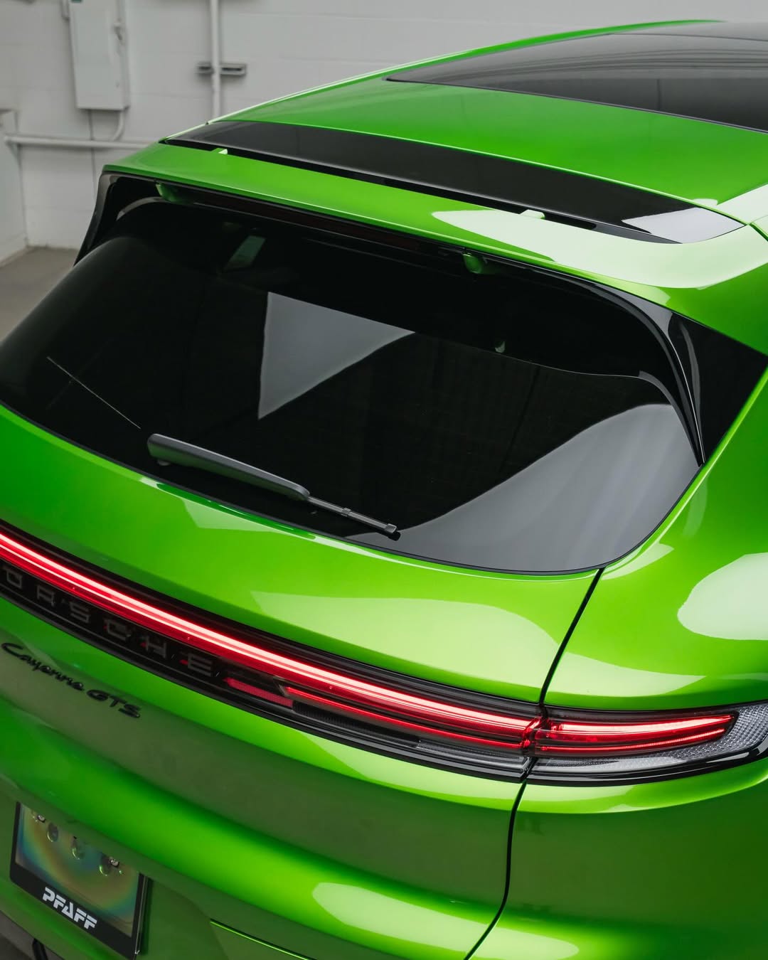 2025 Porsche Cayenne GTS in Java Green Metallic