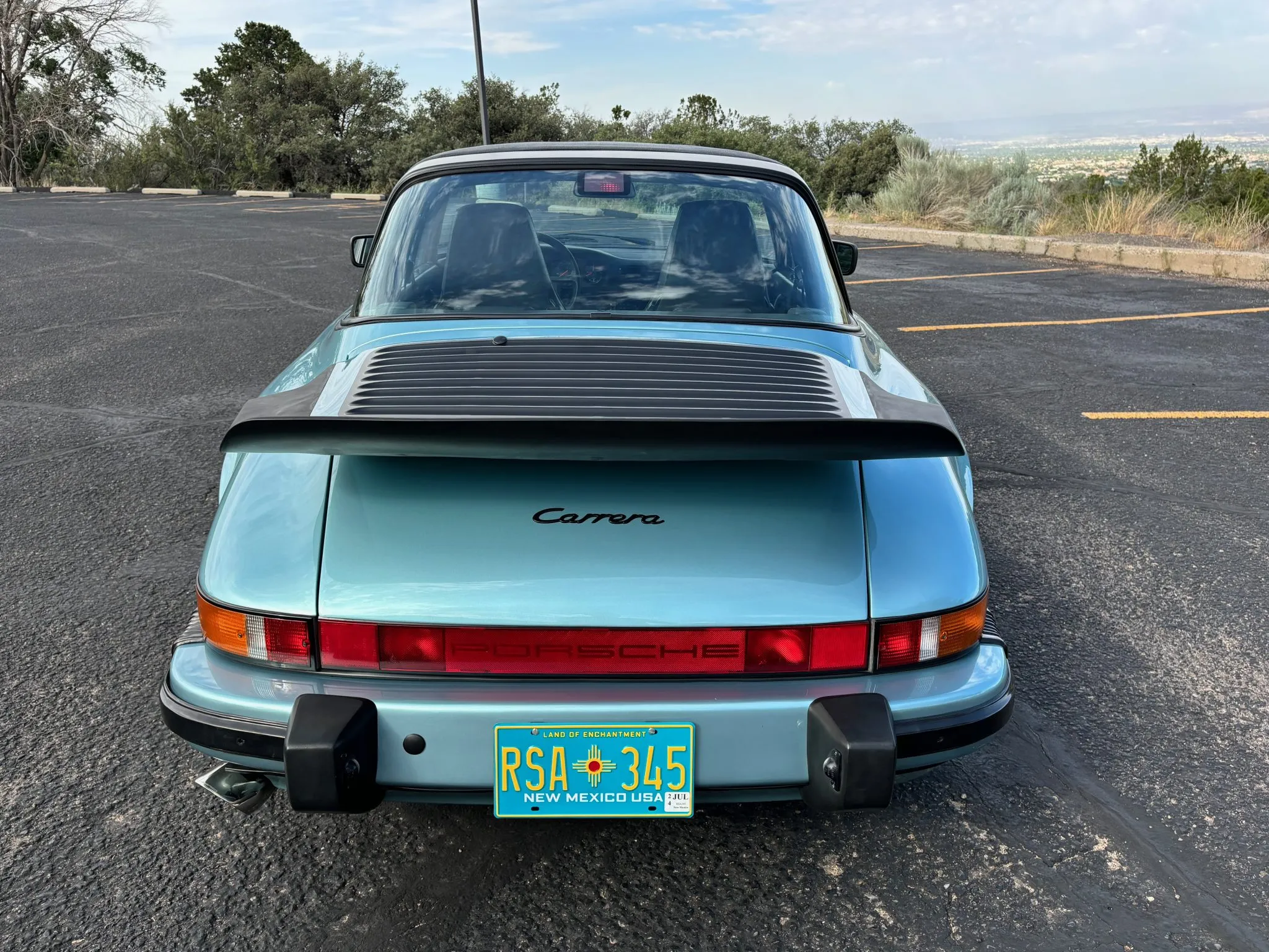 1988 Porsche 911 Carrera Targa G50 in Lagoon Green Metallic