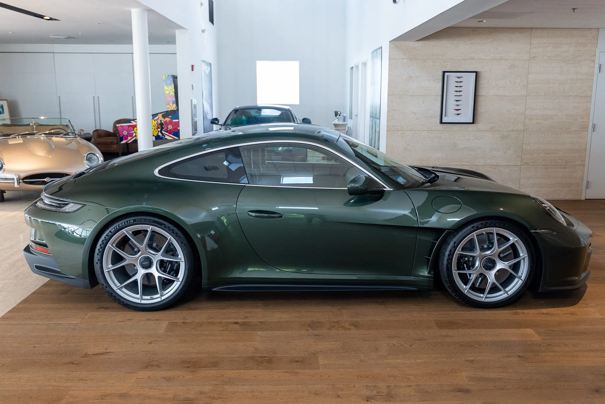 2024 Porsche 911 S/T in Oak Green Metallic