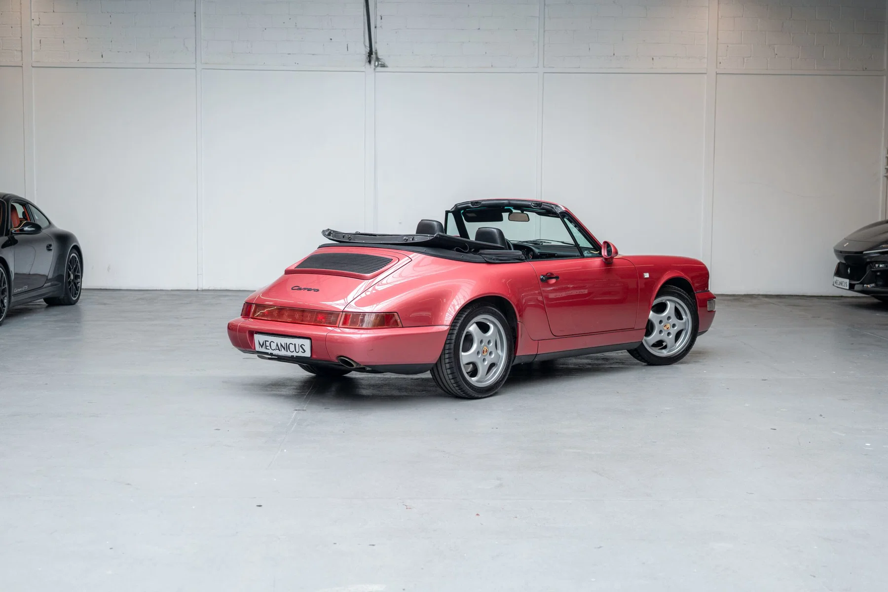 1993 Porsche 911 Carrera 2 Cabriolet in Raspberry Metallic