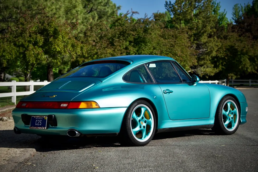 1997 Porsche 911 Carrera S Coupe in Ocean Jade Metallic