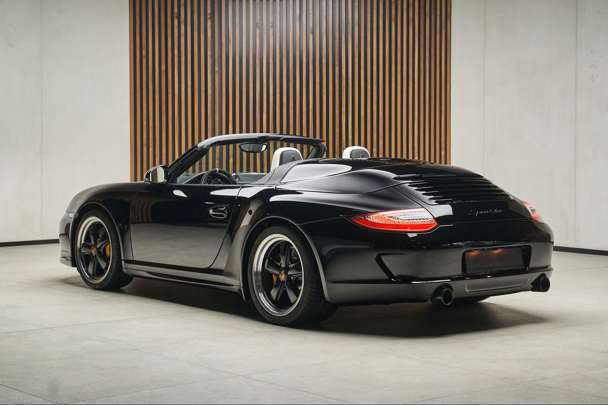 2011 Porsche 911 Speedster in Black