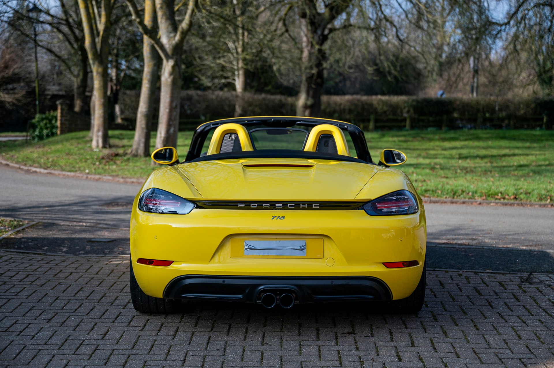 2020 Porsche 718 Boxster S in Racing Yellow